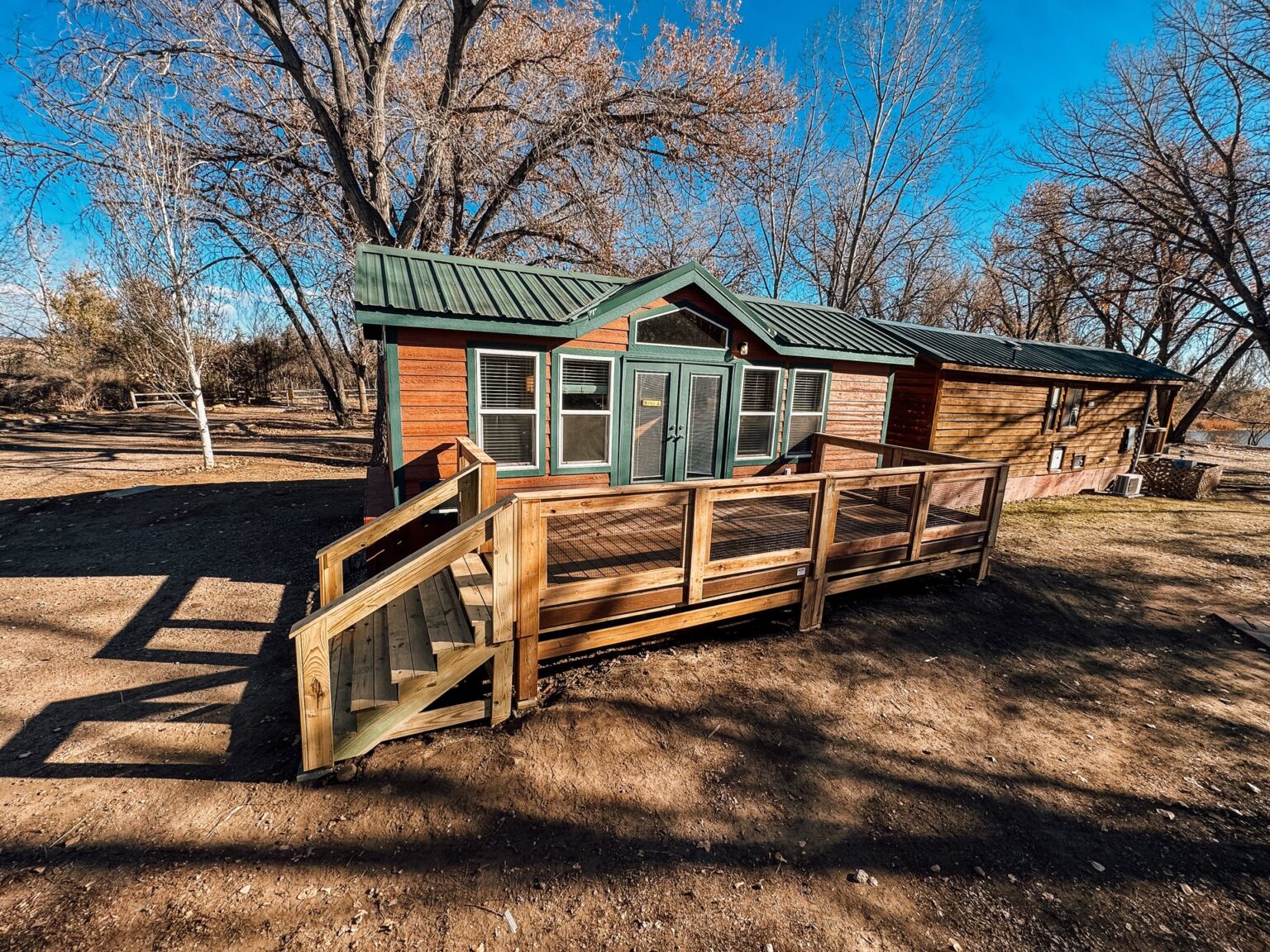 Fort Collins Lakeside KOA — modular deck by Flatspot
