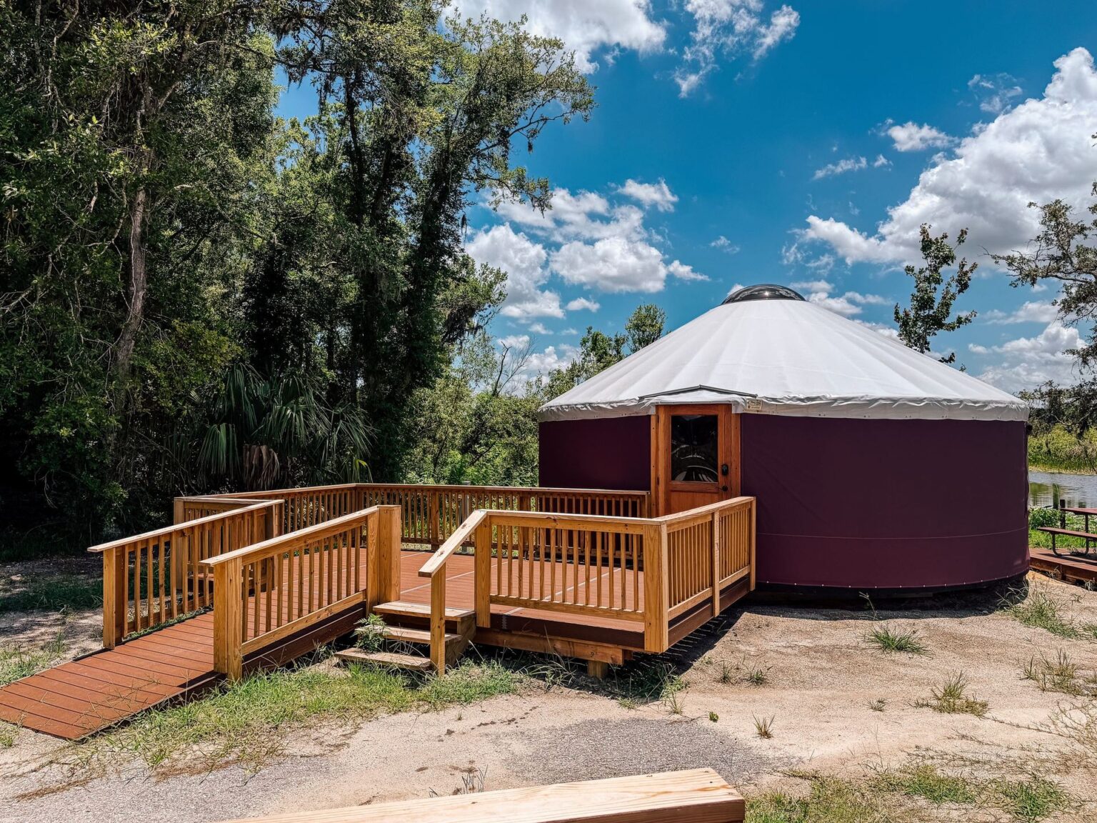 Nelson's Outdoor Resort — modular deck by Flatspot
