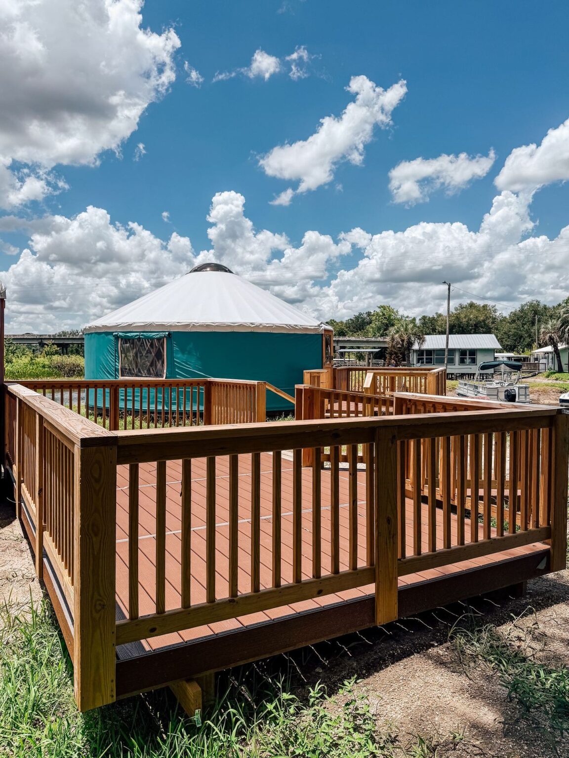 Nelson's Outdoor Resort — modular deck by Flatspot