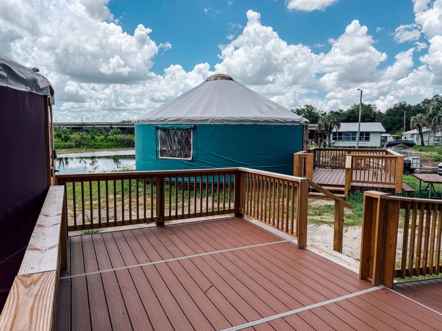 Nelson's Outdoor Resort — modular deck by Flatspot