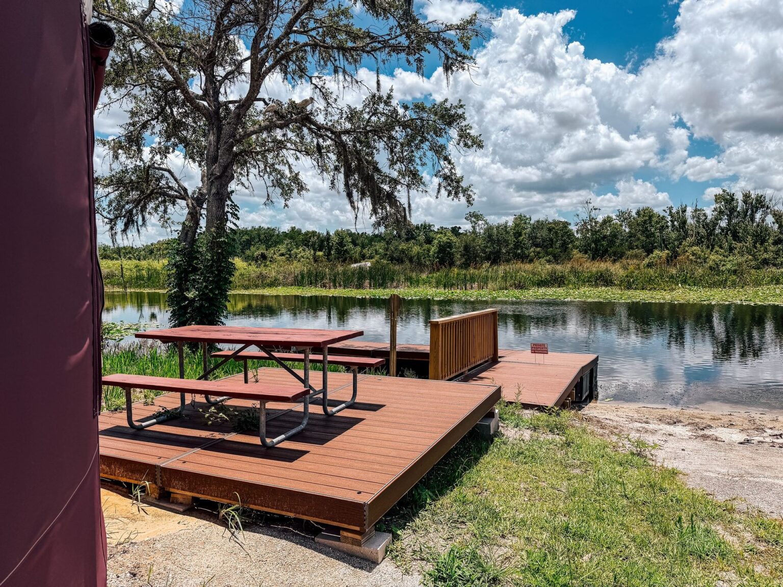 Nelson's Outdoor Resort — modular deck by Flatspot