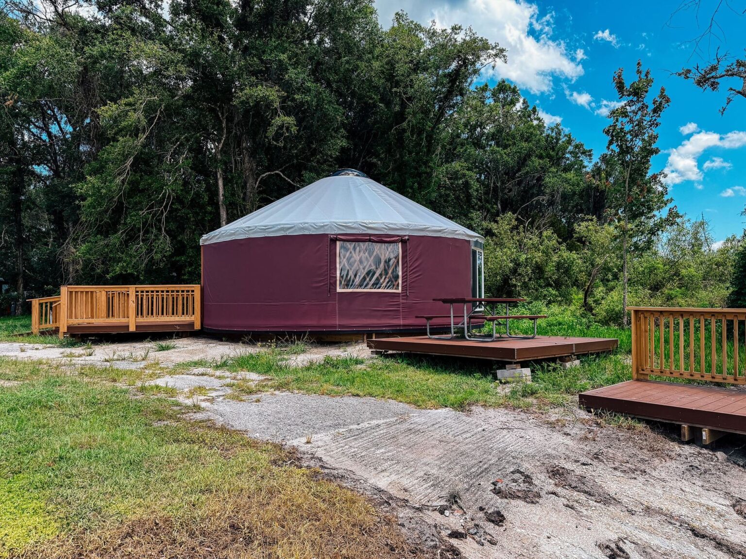 Nelson's Outdoor Resort — modular deck by Flatspot