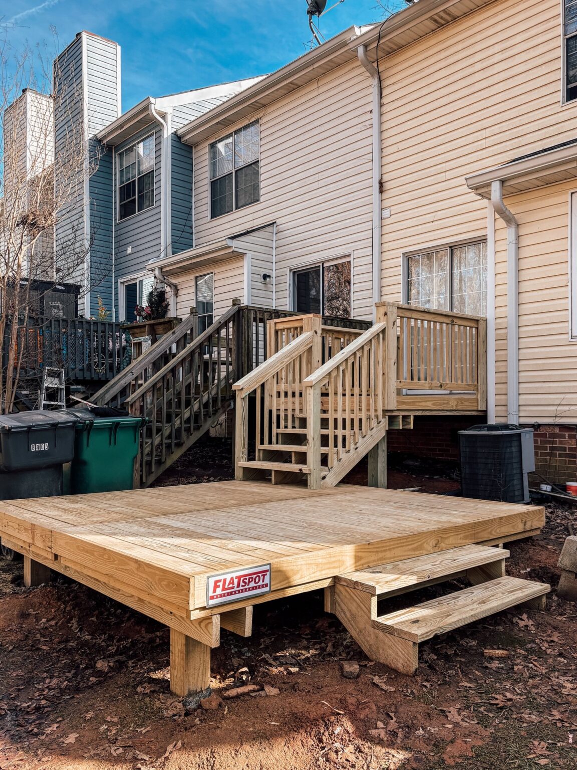 Private residence in Charlotte, NC — modular deck by Flatspot