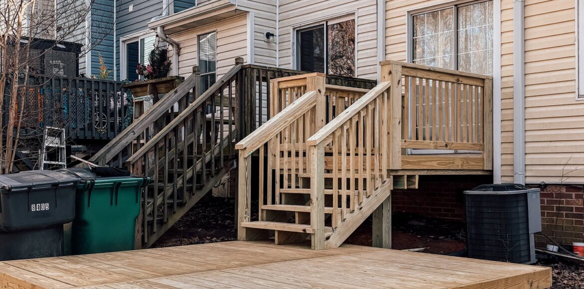 Private residence in Charlotte, NC — modular deck by Flatspot