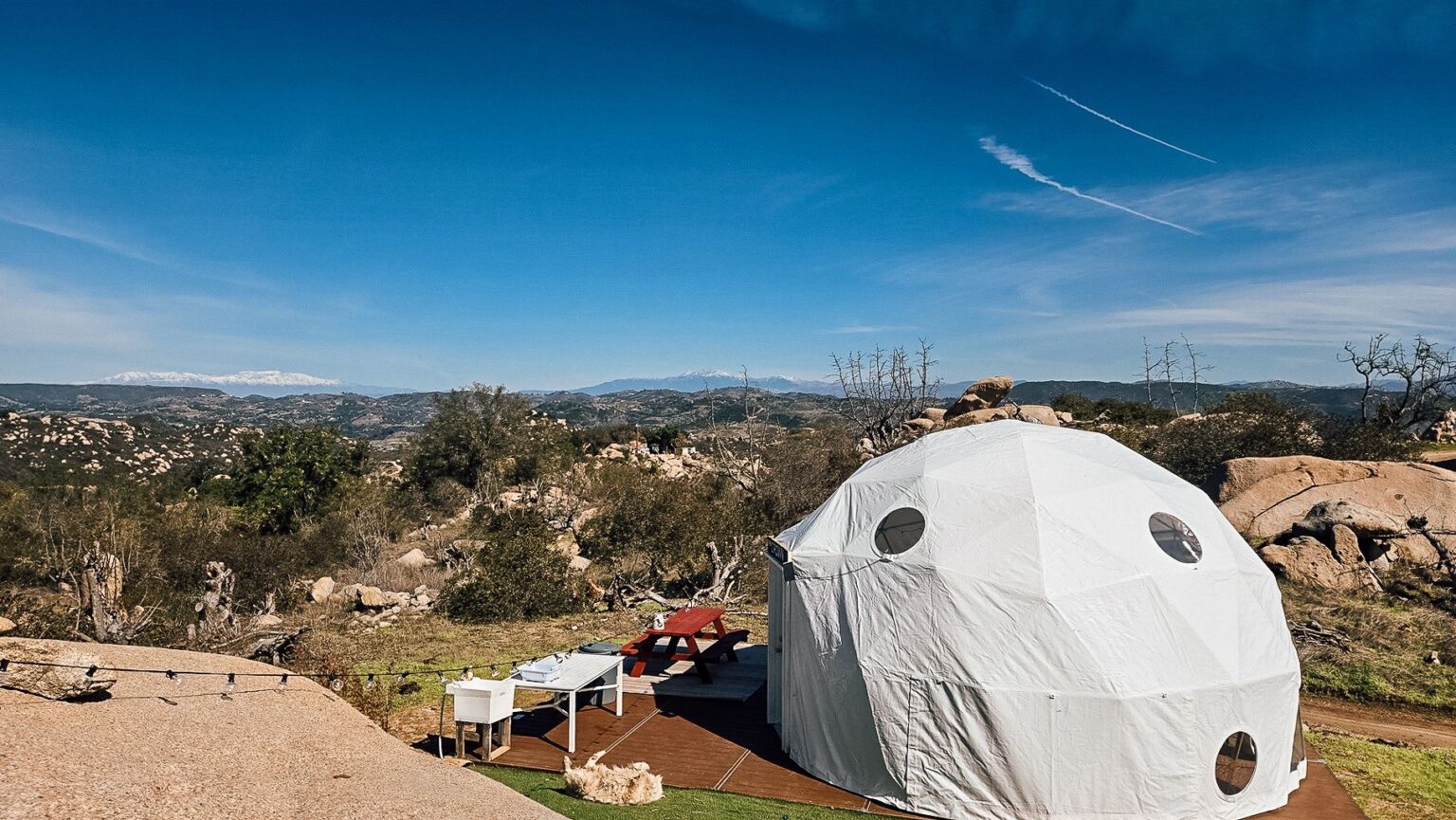 Splitrock Valley Group Glamping — modular deck by Flatspot