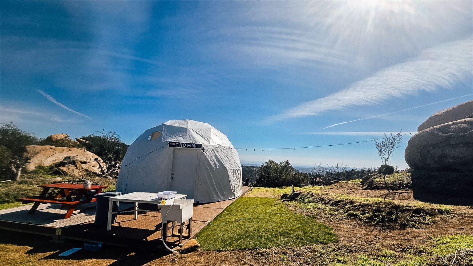 Splitrock Valley Group Glamping — modular deck by Flatspot