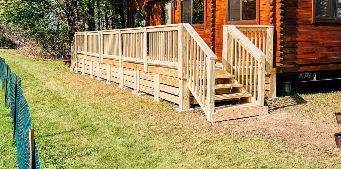 Woodstream Campsite — modular deck by Flatspot